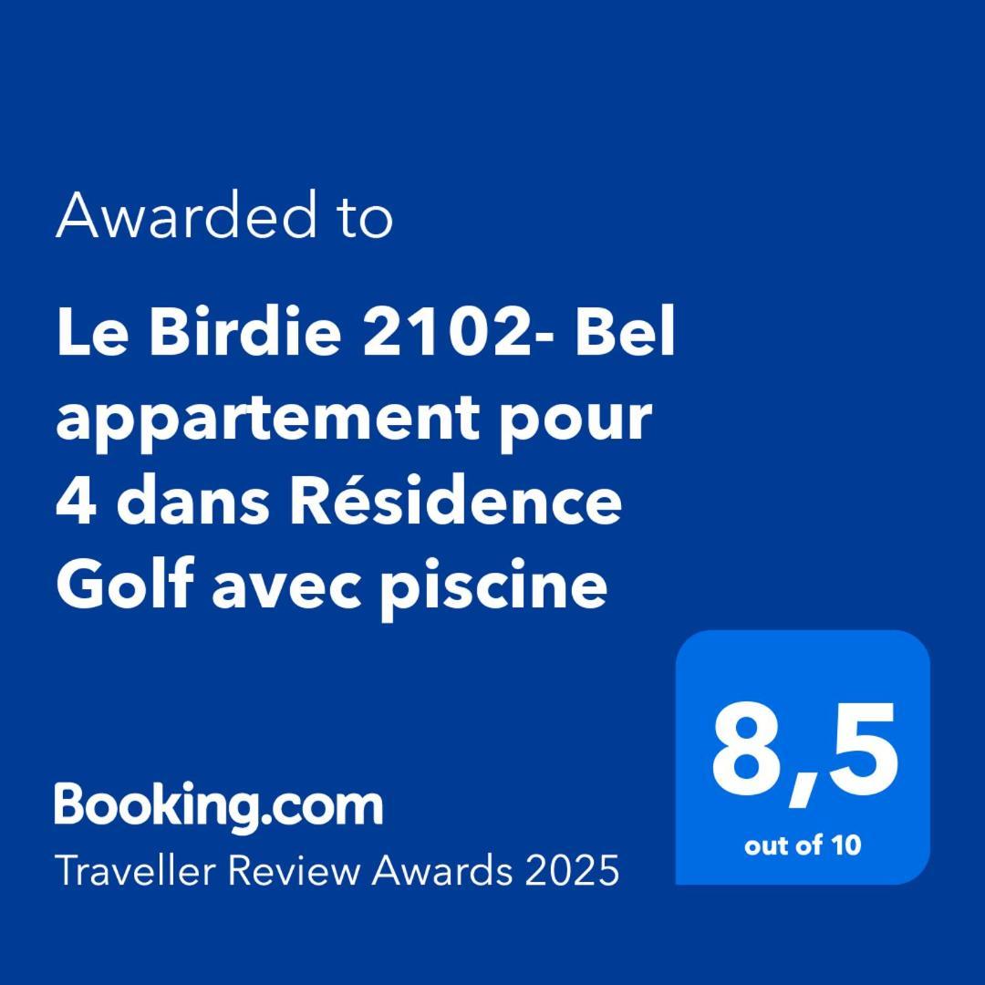Le Birdie 2102- Bel Appartement Pour 4 Dans Residence Golf Avec Piscine Deauville Eksteriør billede